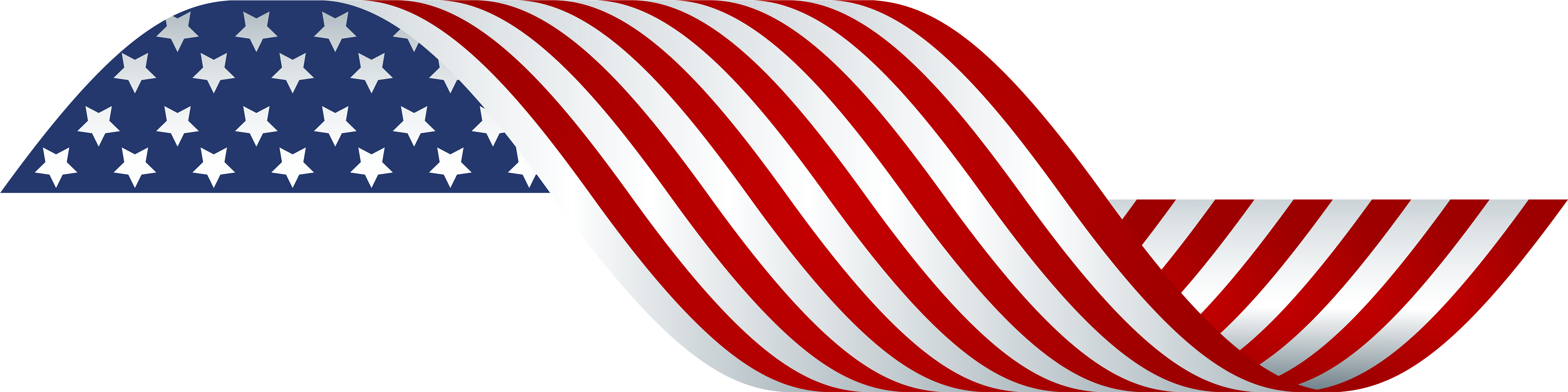 American Flag Decor Png Clip Art - Hong Kong Railway Museum (8000x2067)