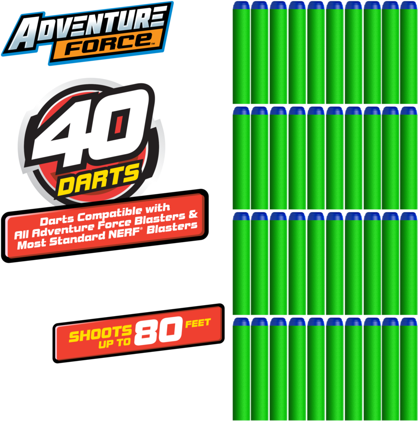 Adventure Force Enforcer Motorized Belt Blaster - Adventure Force Af 51 Suction Dart Refills (960x960)