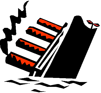 Sinking Boat Clipart - Historical Context Of An Inspector Calls (396x364)