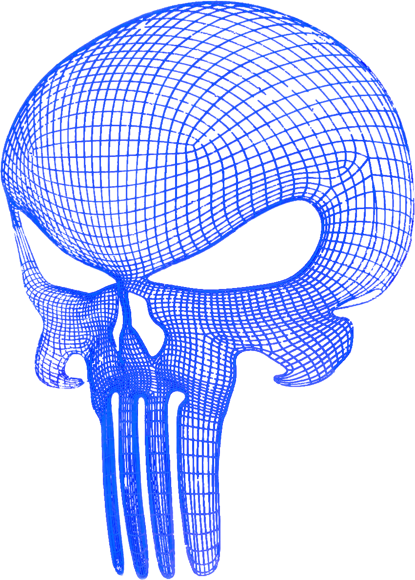 Punisher Vectors Dark Blue By Dunedrifter Punisher - Punisher (1022x1666)