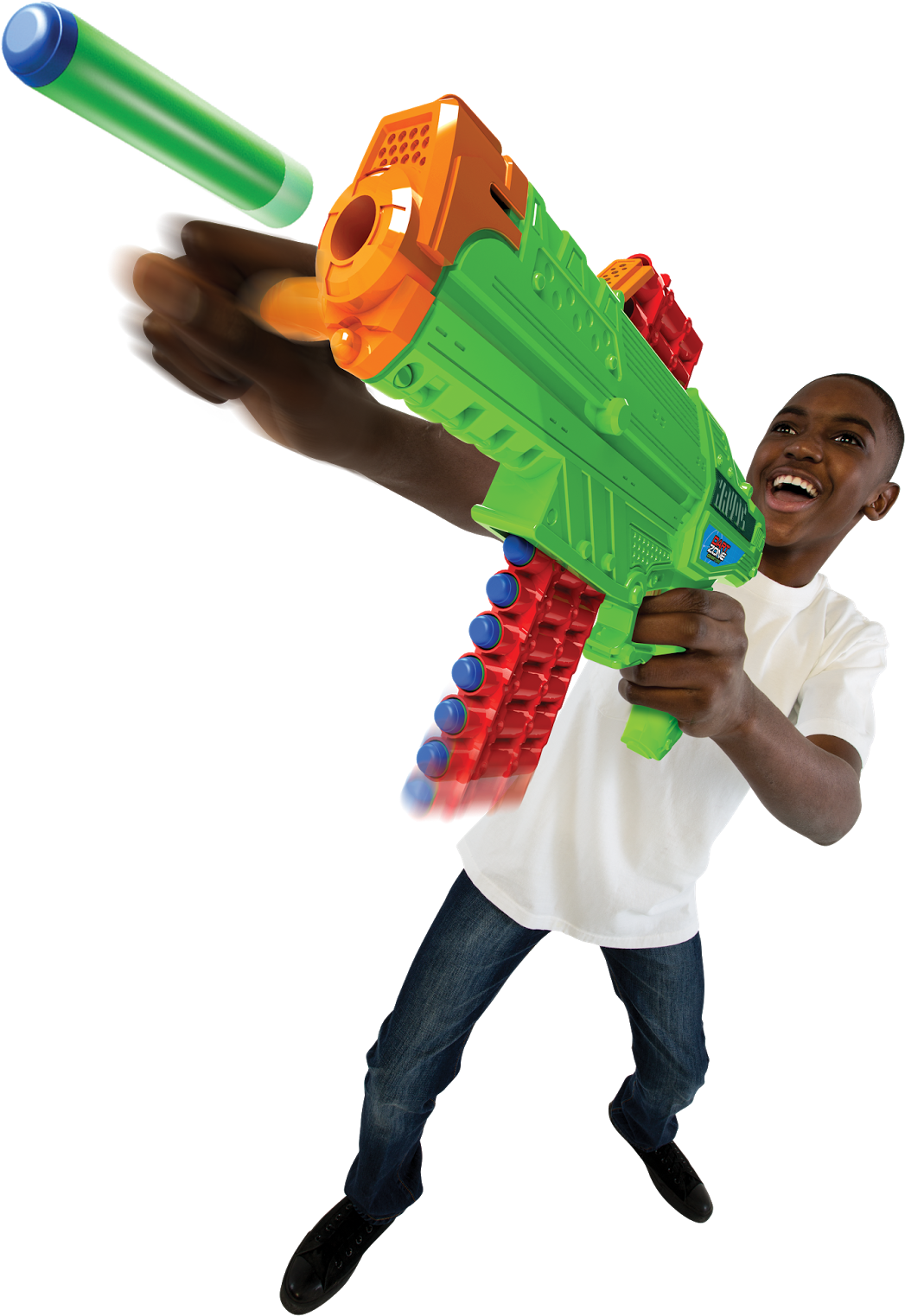 Finally The Dart Zone Closed Out With A Clip Fed Blaster - Model (1185x1600)