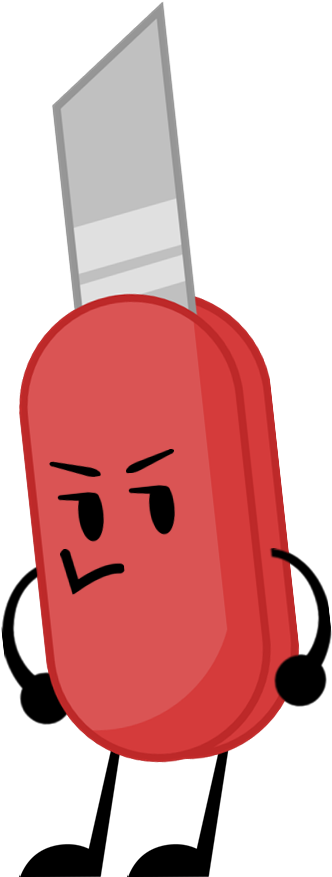 Sandwich Clipart Bfdi - Battle For Dream Island Knife (365x887)