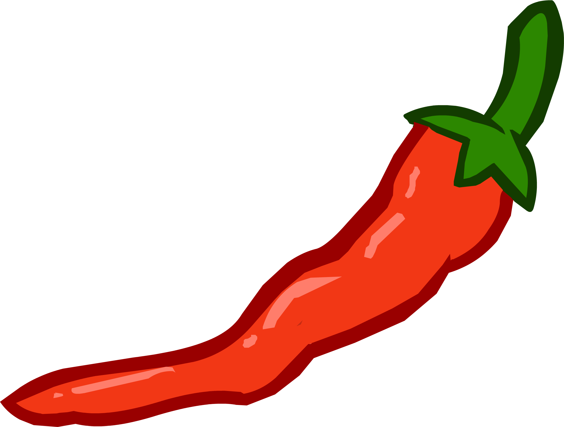 10 Cayenne Peppers - Pepper Png (2223x1683)