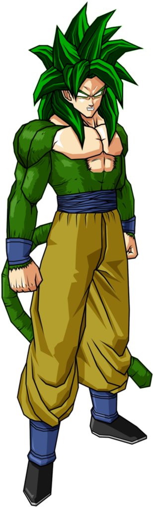 Goku Clipart Super Saiyen - Ssj4 (774x1032)