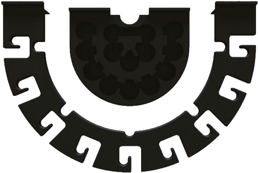 Clubrax Golf Club Displayer - Emblem (600x600)