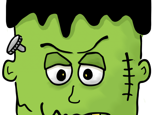 Frankenstein Clipart Face - Frankenstein Clipart (640x480)