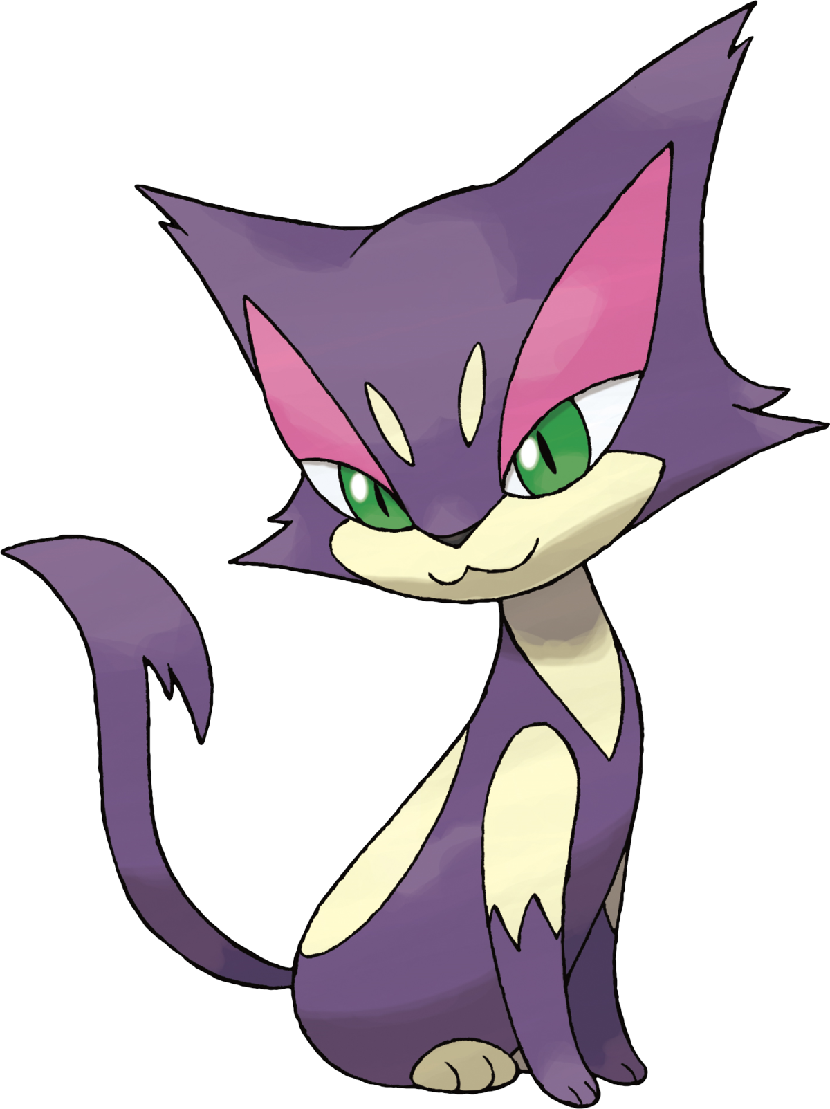 Put A Grumpy Face On It And You Have Your Pokemon - Pokemon Purrloin (1200x1603)