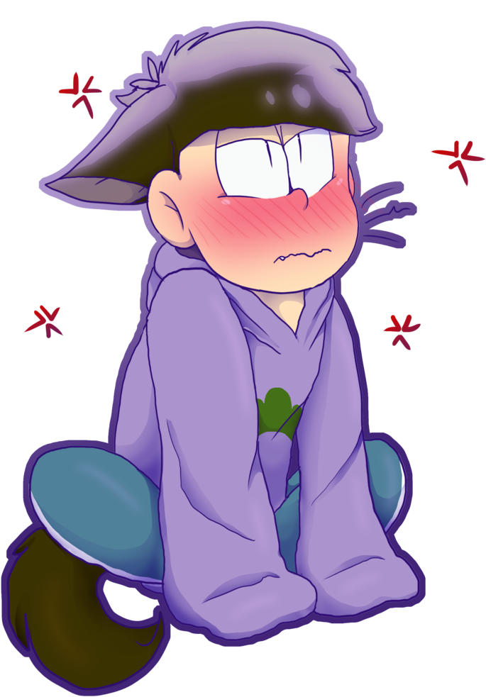 Grumpy Ichimatsu By Kamododraws030 - Cartoon (778x1026)