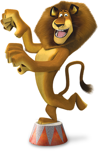 Alex - Madagascar Characters (400x560)