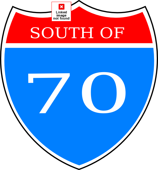 South Of 70 Logo - Interstate Clipart (552x596)
