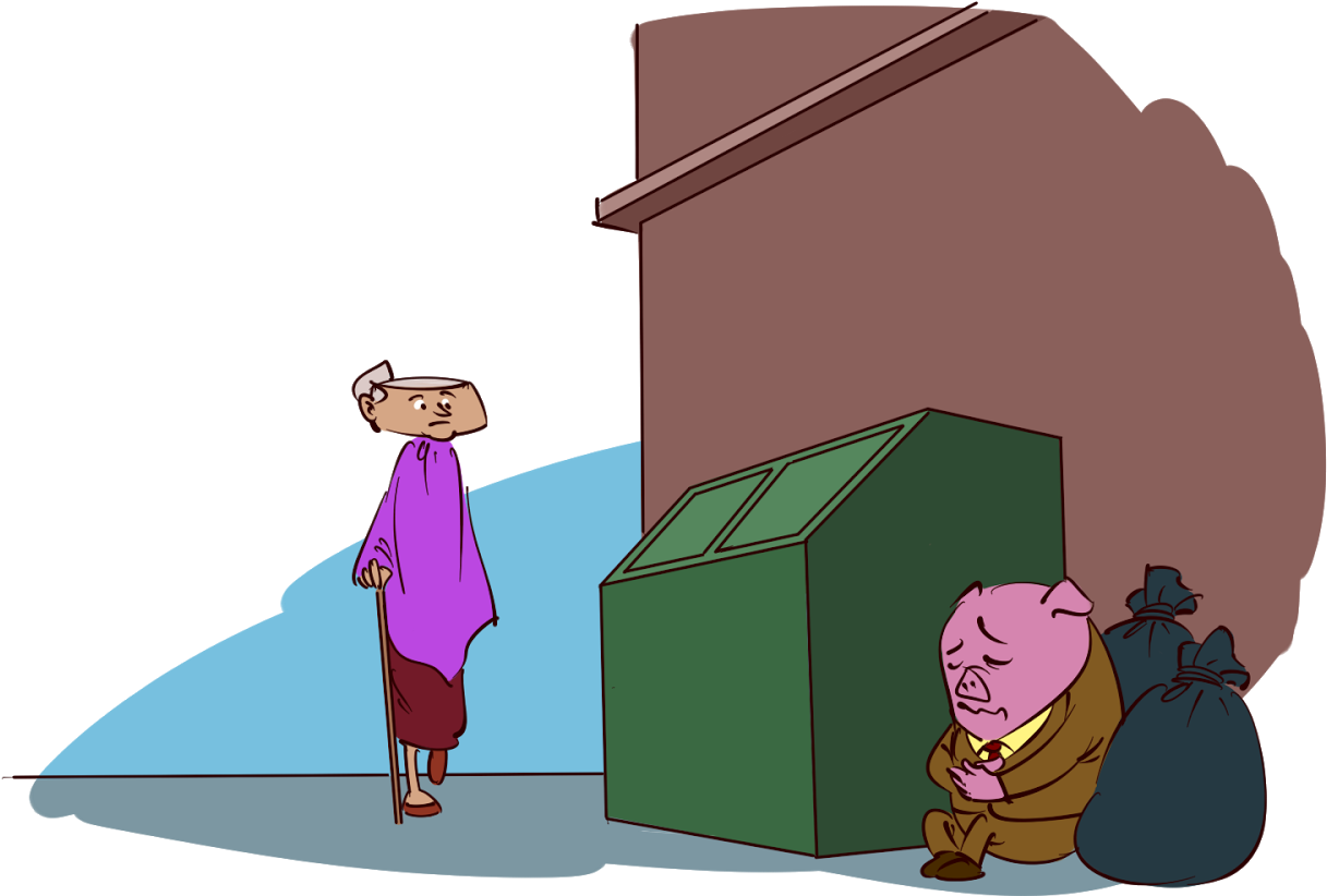 Funny Illustration For Tv App - Cartoon (1600x900)
