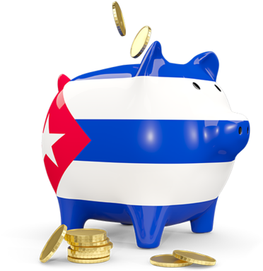 Illustration Of Flag Of Cuba - Piggy Bank (640x480)