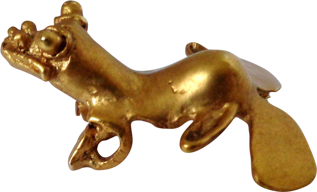 Alva Museum Replicas Pre Columbian Frog Pin Pendant - Museum (1065x1065)