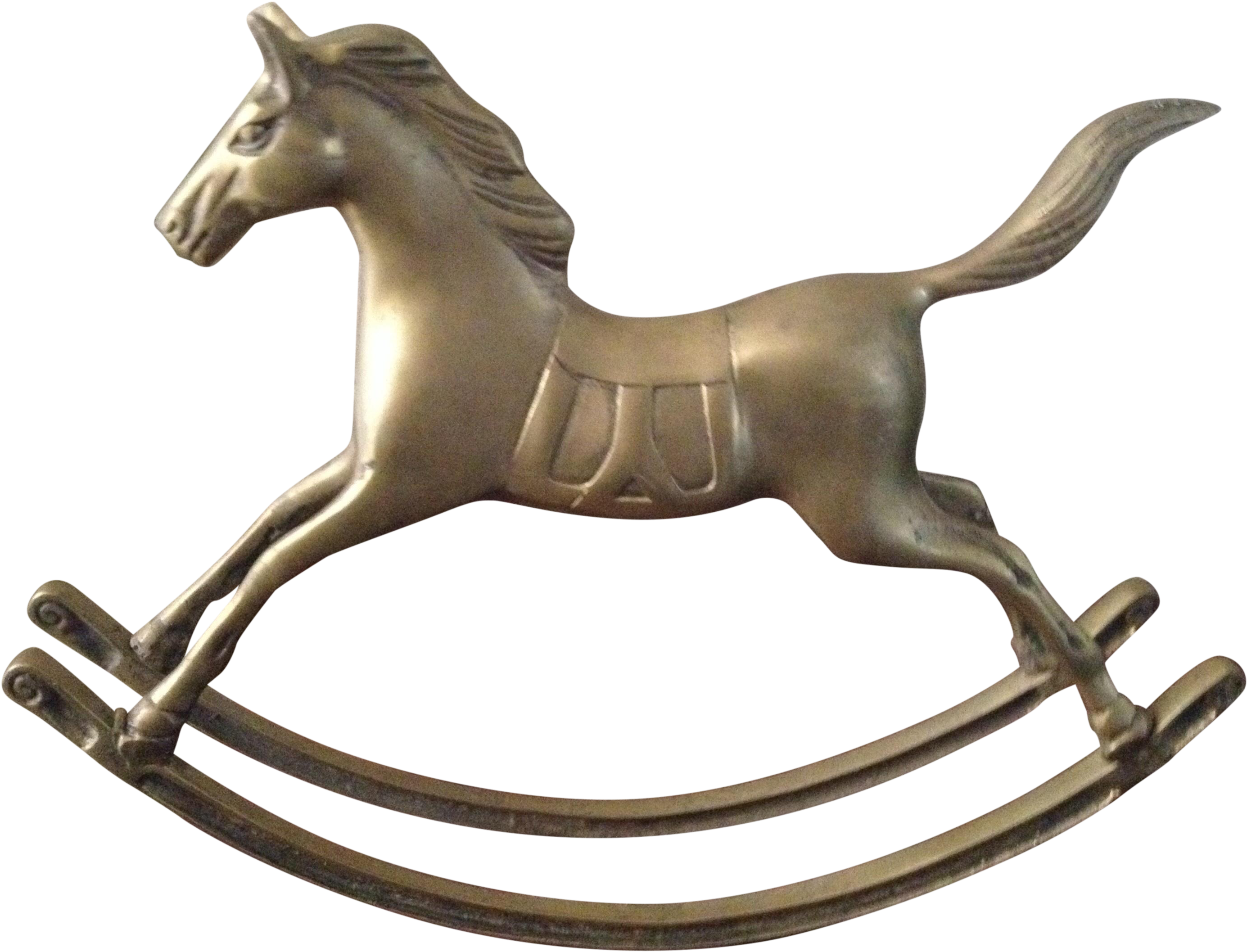 Brass Rocking Horse Vintage Large (3264x2448)