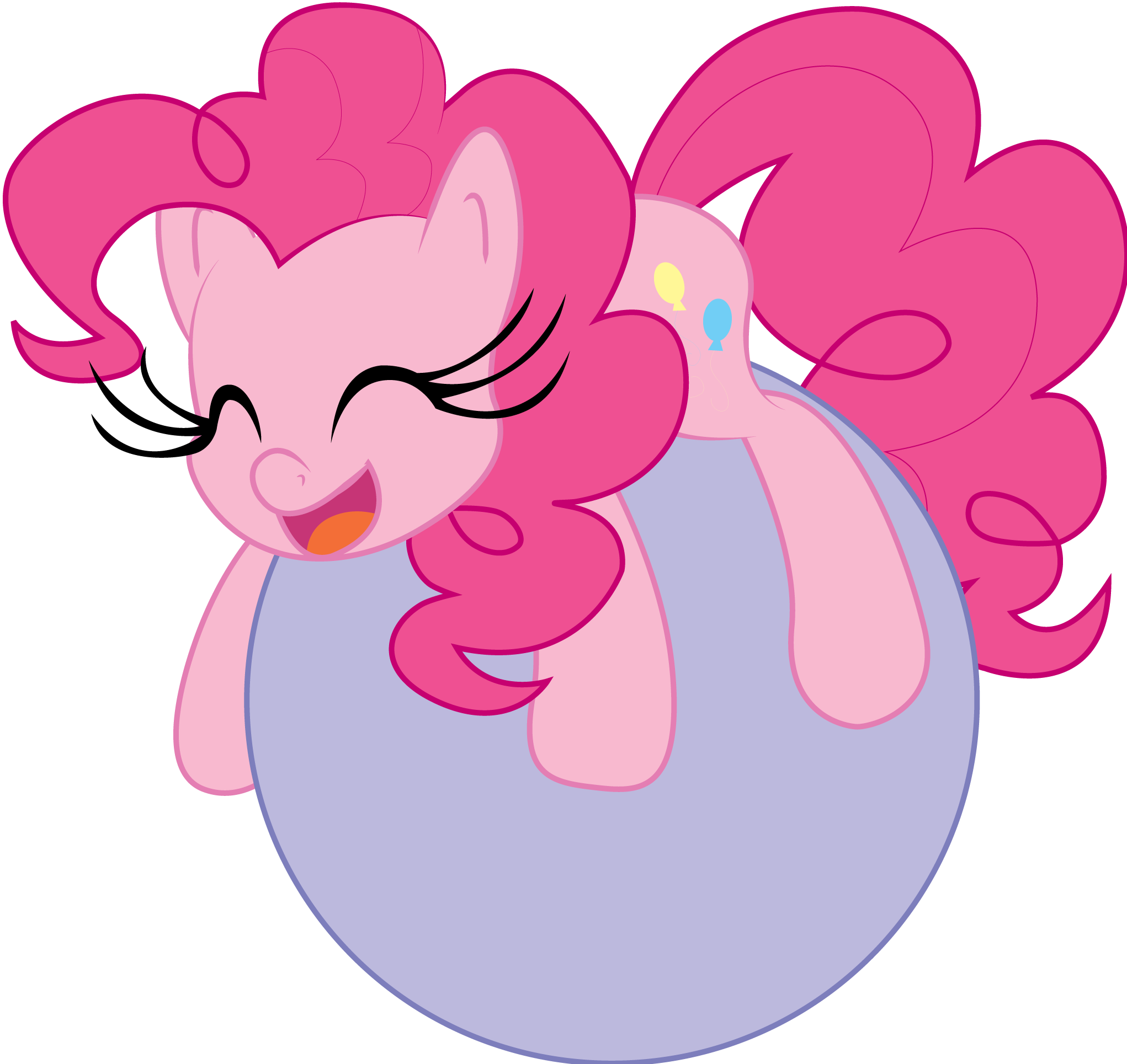 Pinkie Bouncy Ball By Dualx Pinkie Bouncy Ball By Dualx - Pinkie Pie Bouncy Ball (2042x1929)
