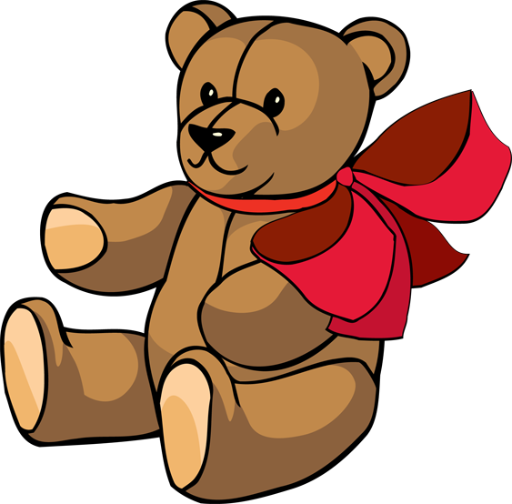 Teddy Bear Clipart Free Clipart Images 2 Clipartwiz - Teddy Bear (563x554)