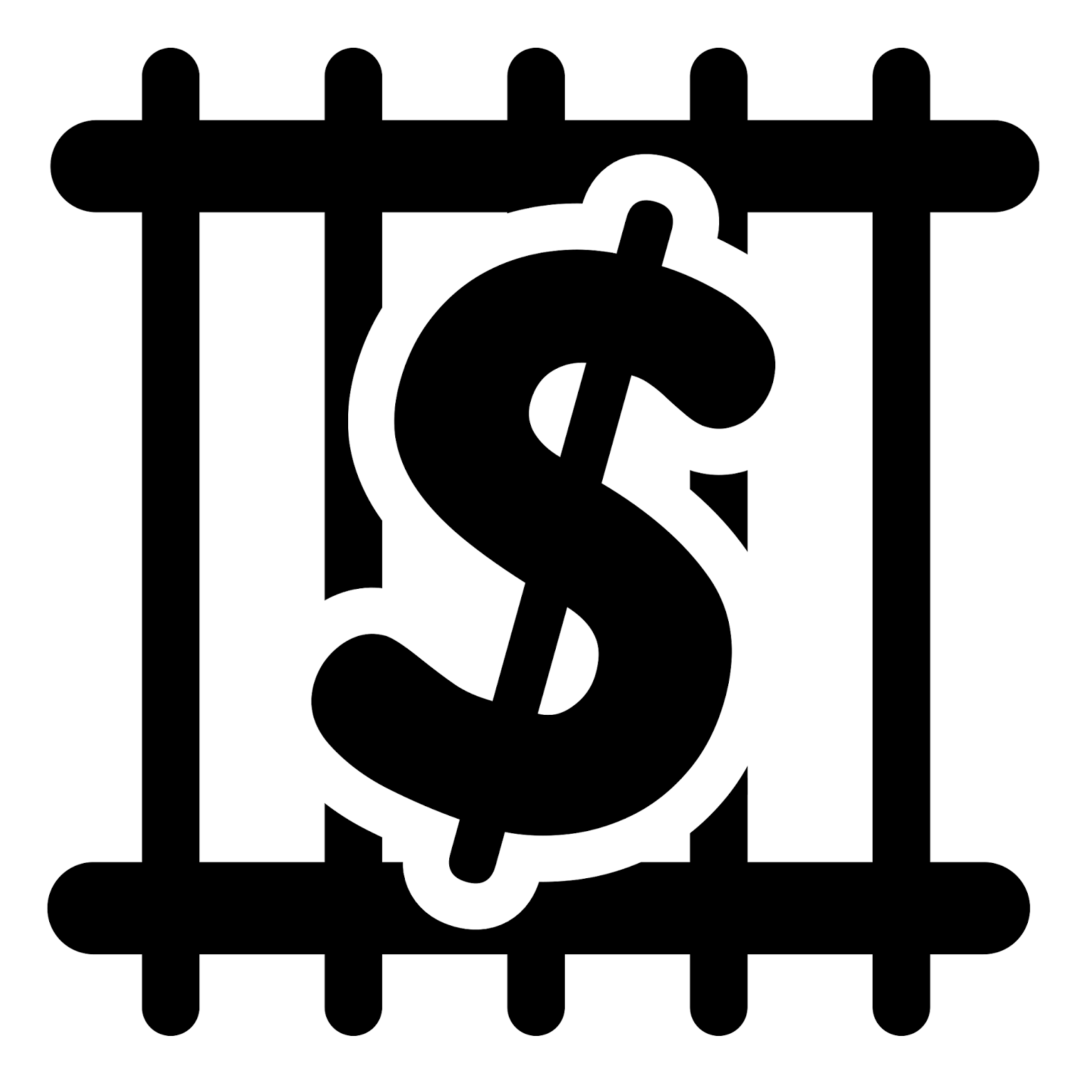 How Much Does It Cost To Keep An Inmate In A Colorado - Bail Clipart (1600x1600)