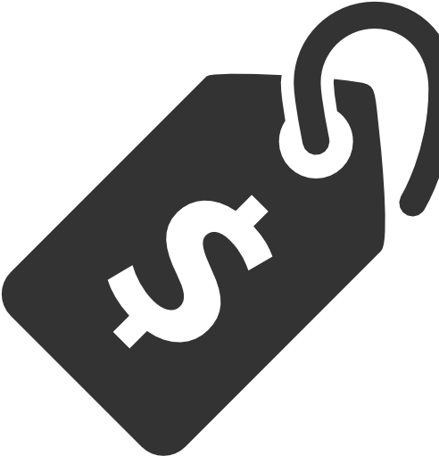 Cost Of Driving - Price Tag Icon (512x512)