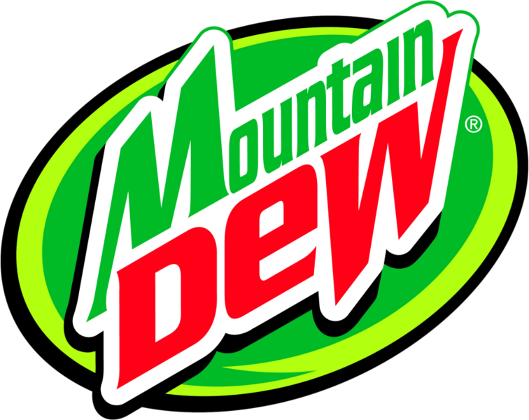 Share This Image - Mountain Dew Logo Png (756x600)