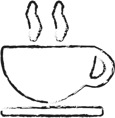 Social Messaging & Productivity - Coffee Doodle Png (512x512)