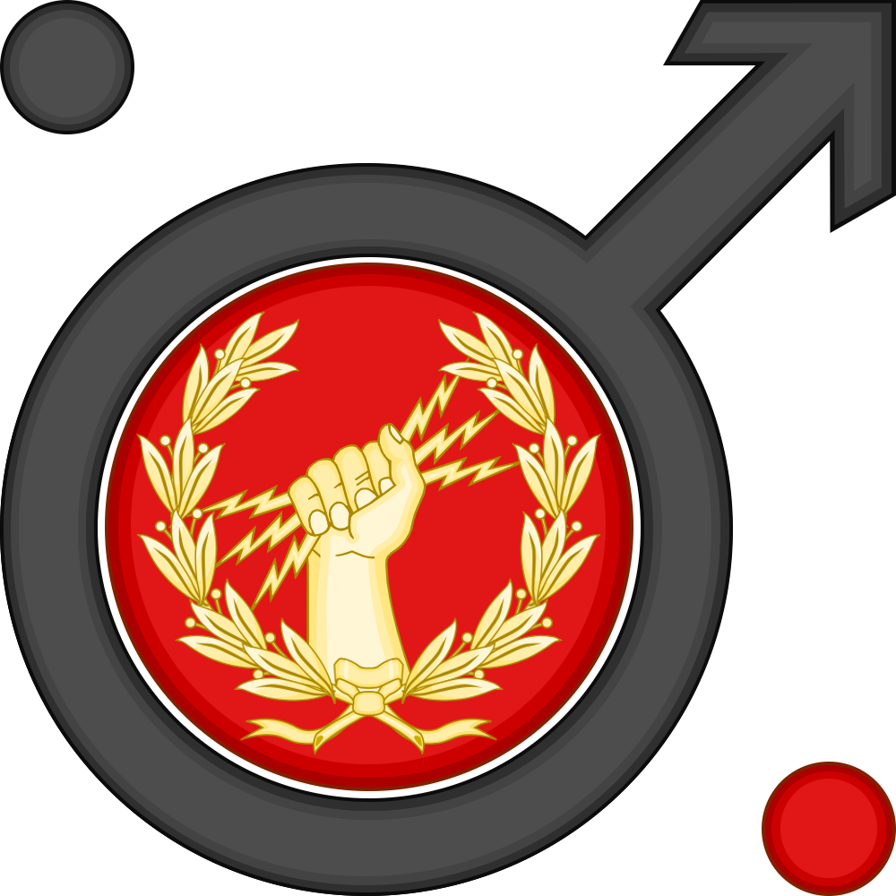 Embleme Martian Congressional Republic By Tiltschmaster - Martian Congressional Republic Flag (1000x1000)