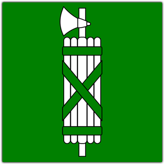 Sankt Gallen In Switzerland's Emblem - Flag: Canton Of St. Gallen (450x369)