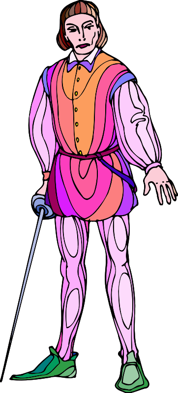 Medium Image - Shakespeare Characters Laertes (colour) (362x800)