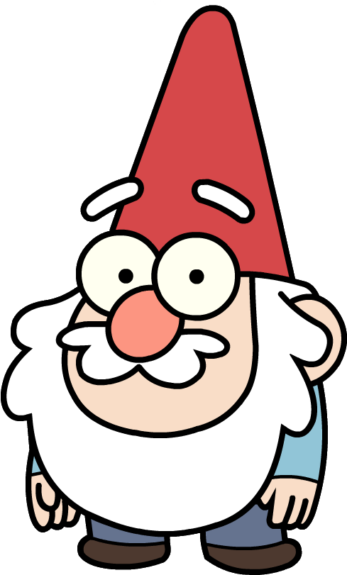 Gnome Clipart Gravity Falls - Gnome From Gravity Falls (510x818)