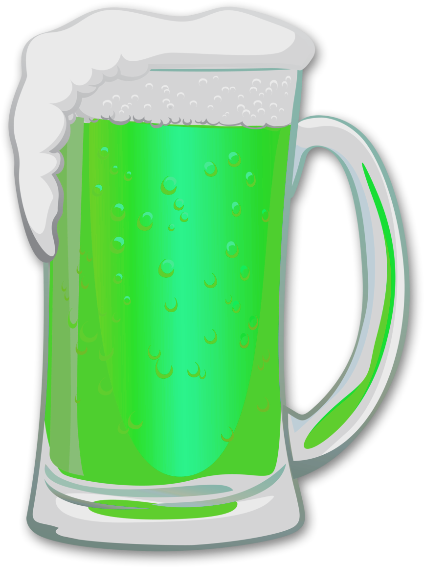 Beer Clipart High Resolution - St Patricks Beer Png (914x1192)