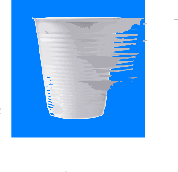 Plastic Cups Clip Art For Kids - Ocean (600x579)