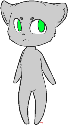 Furry Male Chibi Base (600x600)