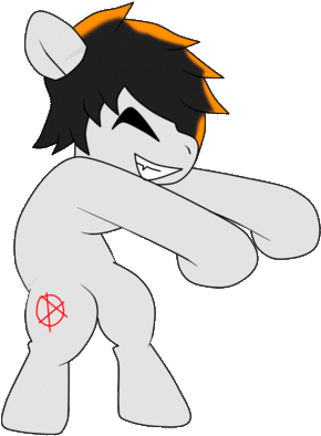 White Black Clothing Mammal Nose Line Art Vertebrate - Victory Dance Cartoon Gif (500x500)