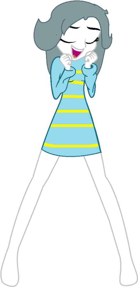Temmie Dancing By Mariairini - Illustration (703x1136)