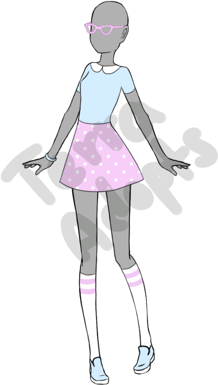 Custom For Coolcatblue16 By Terra-adopts - Illustration (503x930)