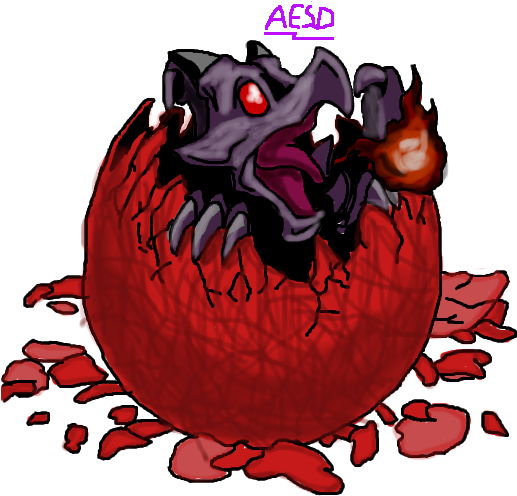 Red-eyes Black Chick By Aesd - Manga (540x540)