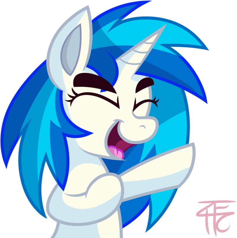 Vinyl Scratch By Wildberry-poptart - Cartoon (894x894)