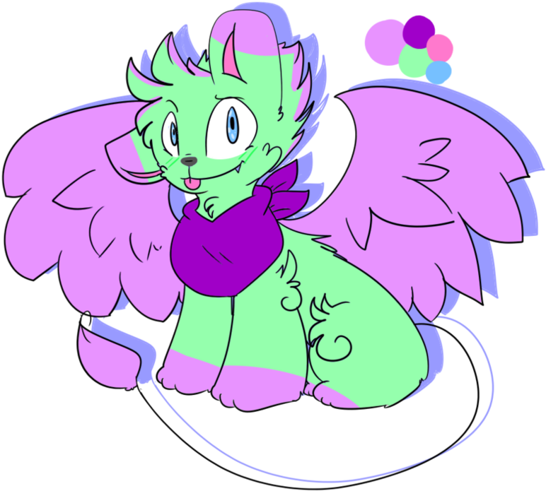 Lion/dragon Hybrid [open] By Precious-poptart - Cartoon (1011x790)