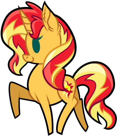 Sunset Sticker By Wildberry-poptart - Sunset Shimmer (500x500)