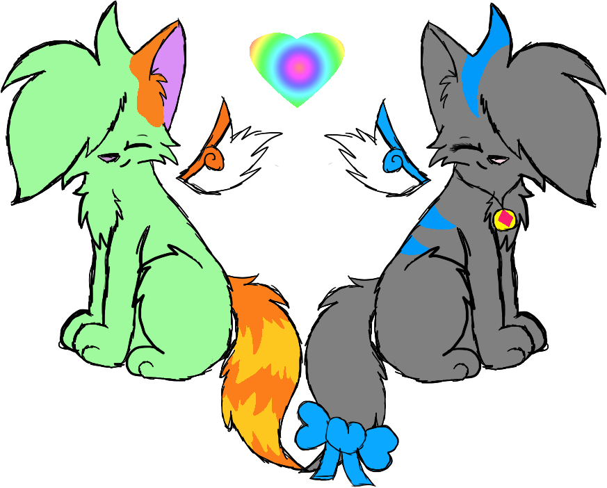 Art Trade For Vettob By Chibii-poptart - Cartoon (873x702)