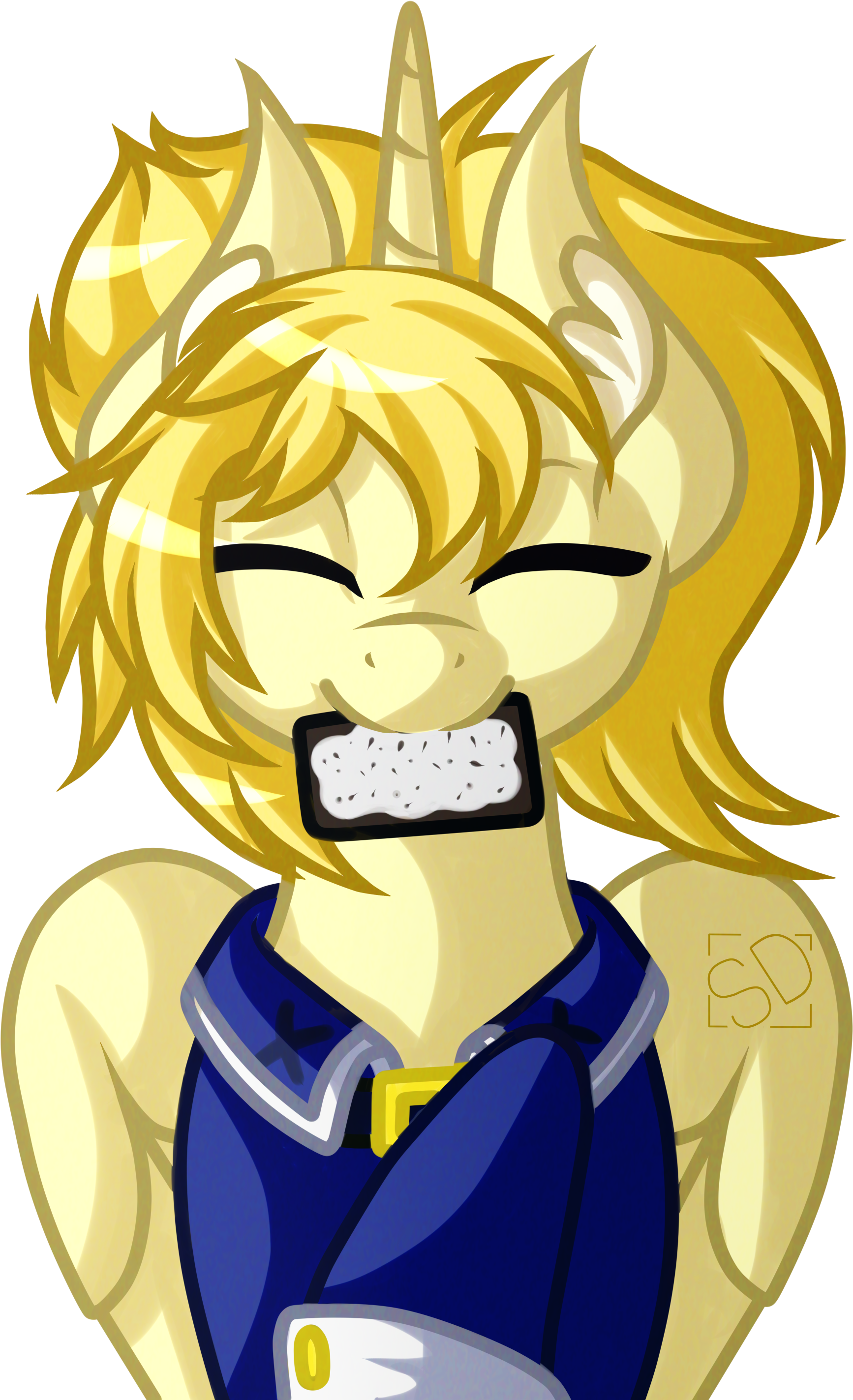 Lionel's Poptart By Amazing-artsong - Cartoon (1863x2926)