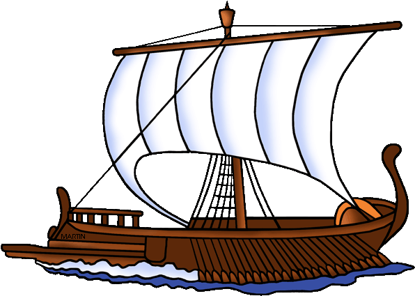 Ship Clipart Fishing Boat - Odysseus Boat (648x453)