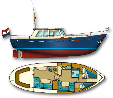 Molenmaker En Mantel Kotters Spitsgatkotter - Luxury Yacht (440x381)