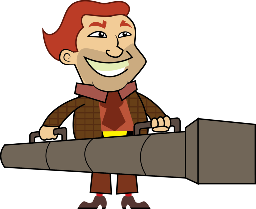 Charles And His Battering Ram By Chameleoncove - Cartoon (988x809)