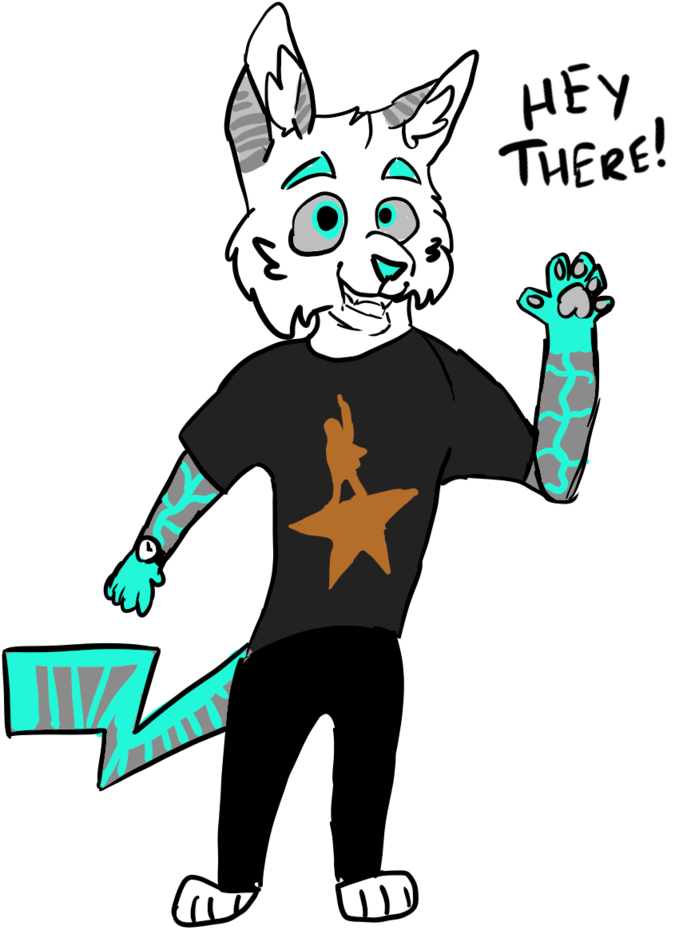 Hey There By Munsterhi - Cartoon (695x1150)