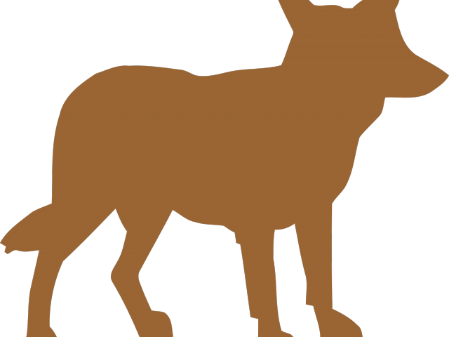 Animl Clipart Coyote - Clip Art (640x480)