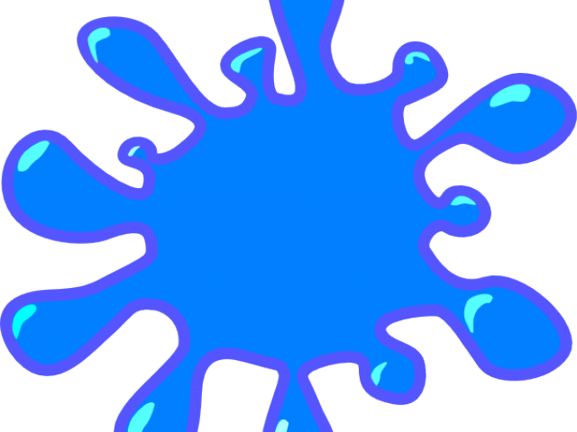 Light Blue Clipart Clip Art Blue - Splash Clip Art (640x480)