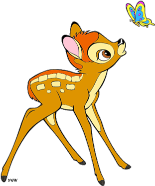 Bambi Clipart - Bambi Clip Art (327x378)