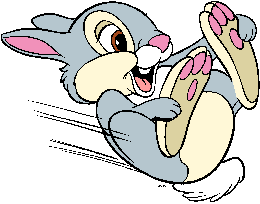 Bambi Clip Art - Bambi Bunny (530x417)