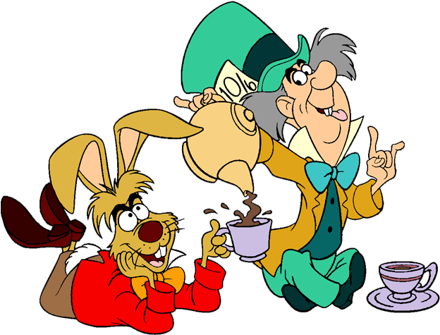 Mad Hatter And March Hare (650x487)