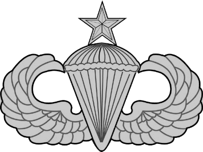 Master Parachutist Wings Clipart 4 By Gregory - Parachutist Badge (400x301)